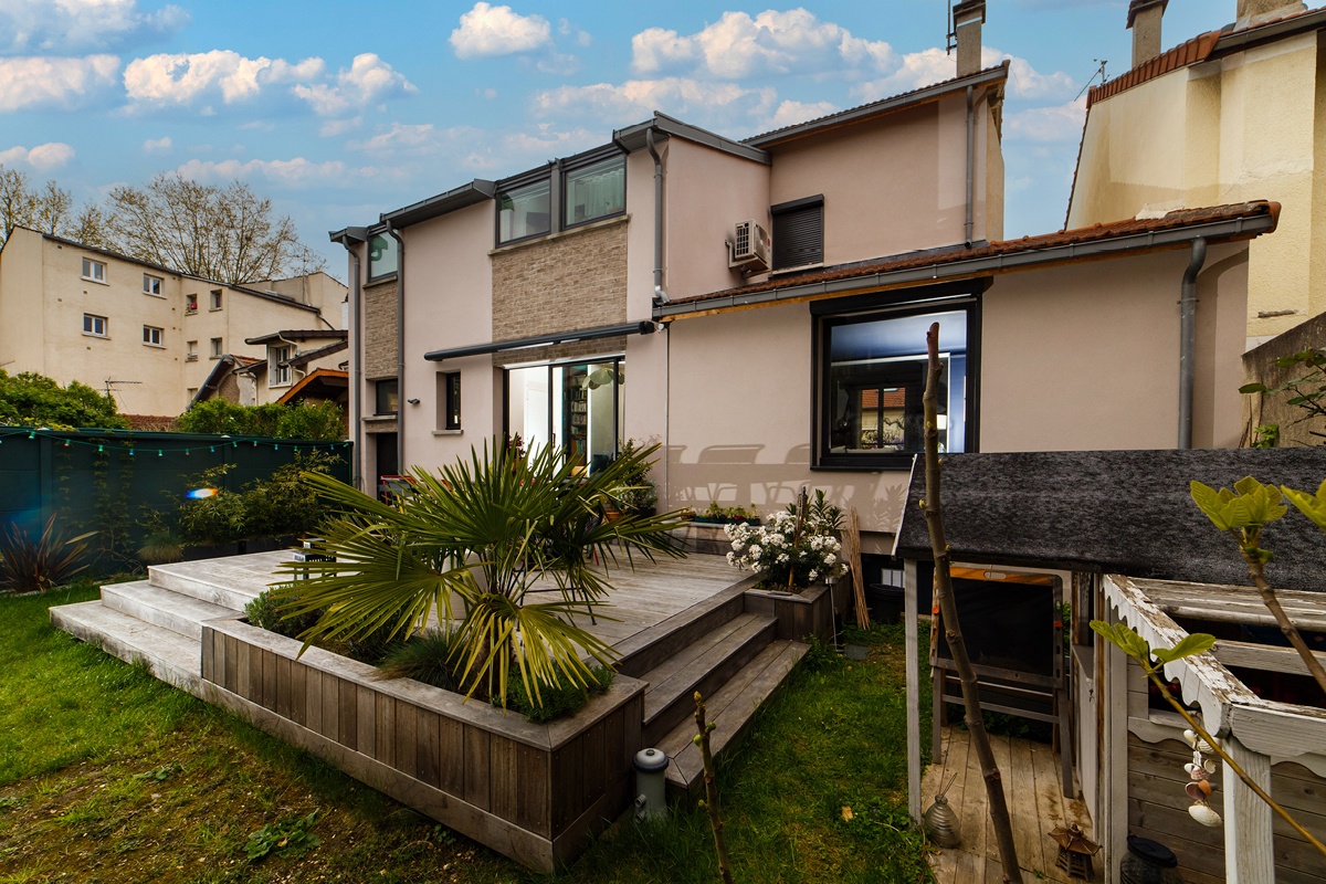Renovation maison ile de france - jardin