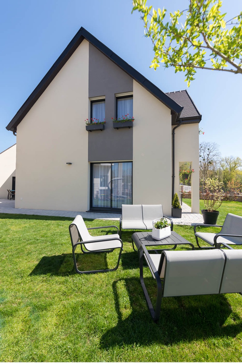 maison traditionnelle 95 jardin