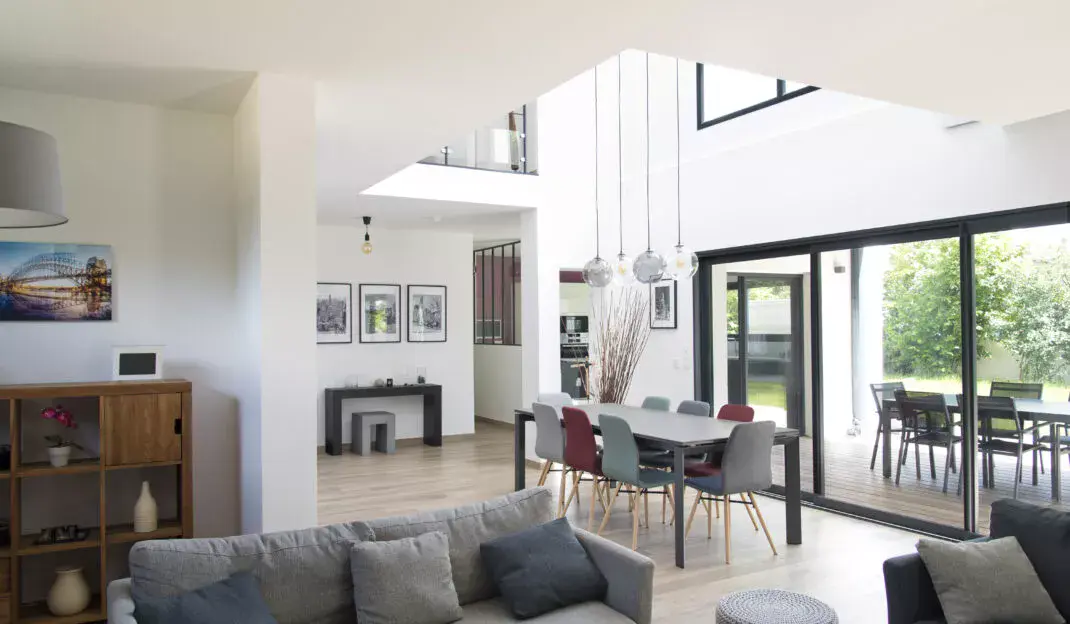 Maison contemporaine à Verrières-le-Buisson (91)