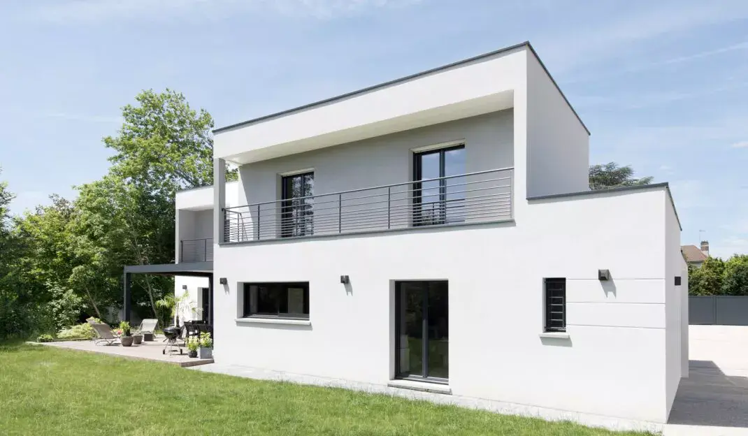 Maison contemporaine à Verrières-le-Buisson (91)