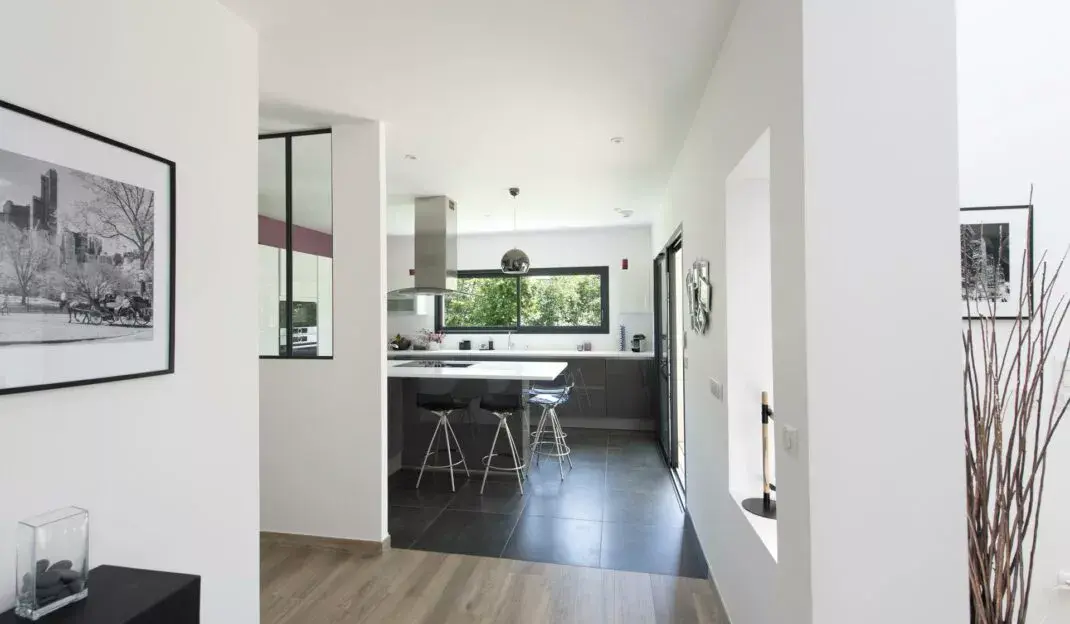 Maison contemporaine à Verrières-le-Buisson (91)
