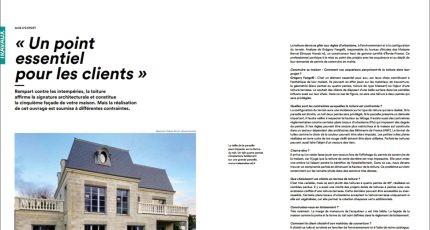 La toiture, un point essentiel pour les clients