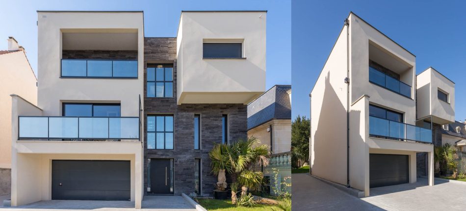 Maison contemporaine d&rsquo;architecte à Bry-sur-Marne (94)  - maison bry sur marne