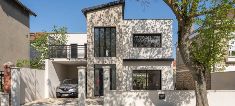 Maison contemporaine Issy-les-Moulineaux (92)  - maison contemporaine issy