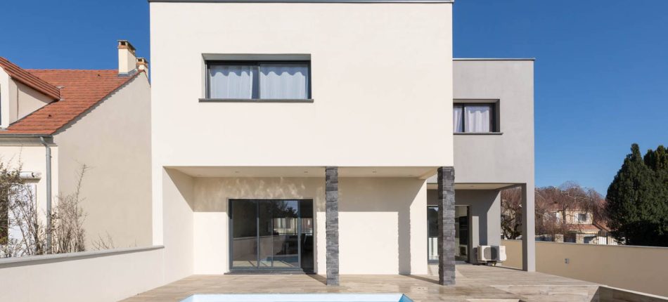 Maison contemporaine avec piscine Villeparisis (77)  - villeparisis