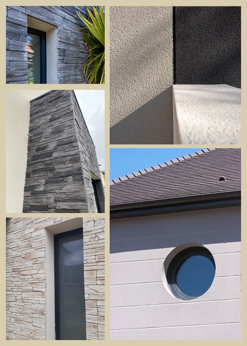 Carnet de détails Maisons Berval éléments de façades