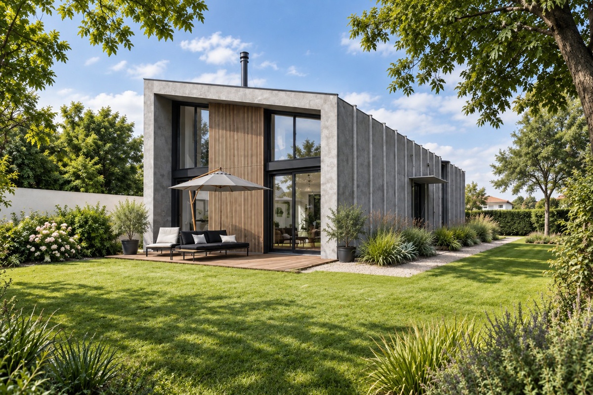 Maisons Berval : les innovations - Acier